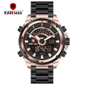 KADEMAN K6126 Mens Watches Fashion Sport Wristwatches Waterproof Dual Display Digital Watch Military Army Male Clock Relogio